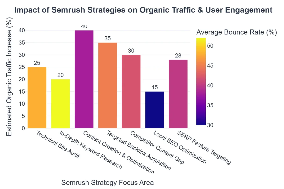 Impact of Semrush Strategies on Organic Traffic & User Engagement