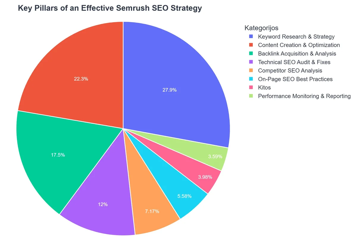 Key Pillars of an Effective Semrush SEO Strategy