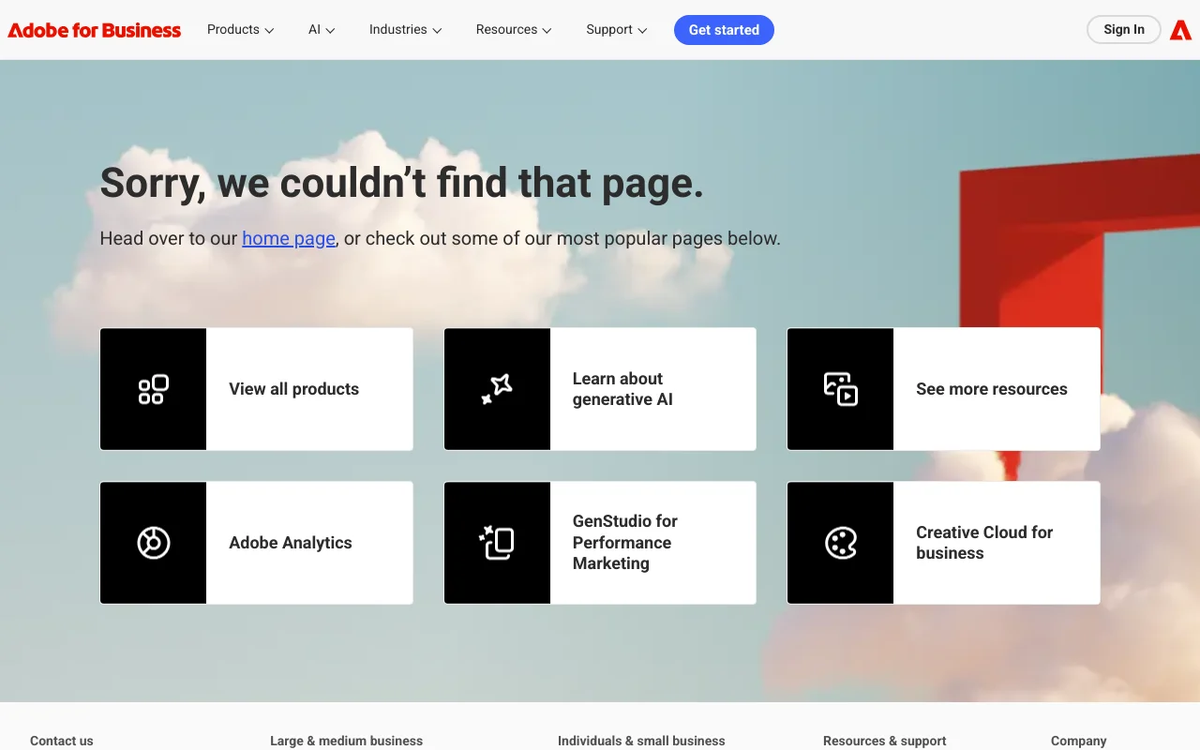 Screenshot of Marketo Engage homepage